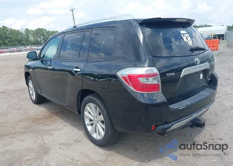 2008 Toyota Highlander Hybrid Limited from USA, damaged, VIN JTEEW44A582005835